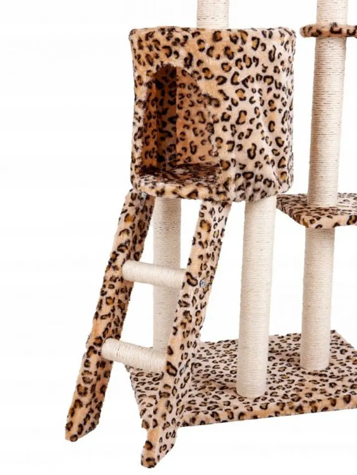 Cat scratching post tree bed 138cm xl Panther