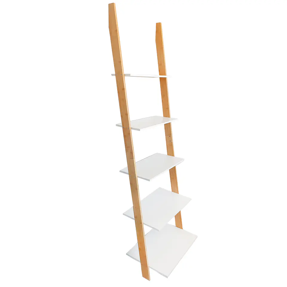 Bamboo ladder stand