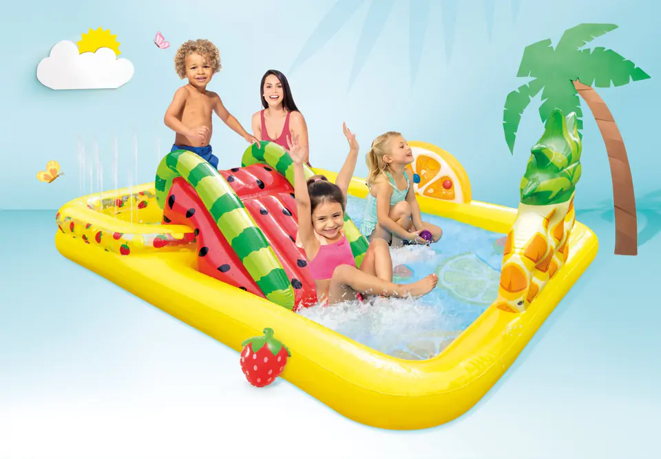 Water pool playground with slide INTEX 57158