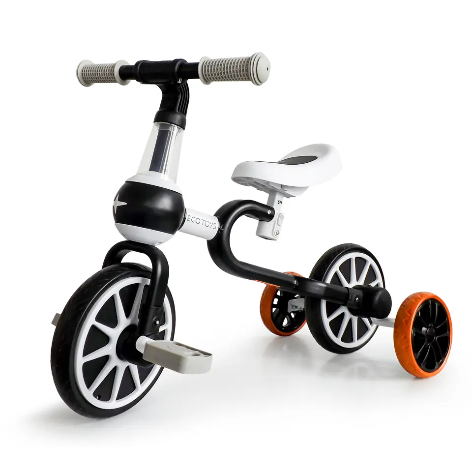 Bike Balance Bike 4in1 Pedals Side Wheels