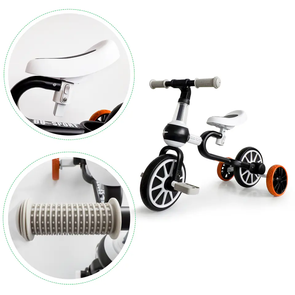 Bike Balance Bike 4in1 Pedals Side Wheels