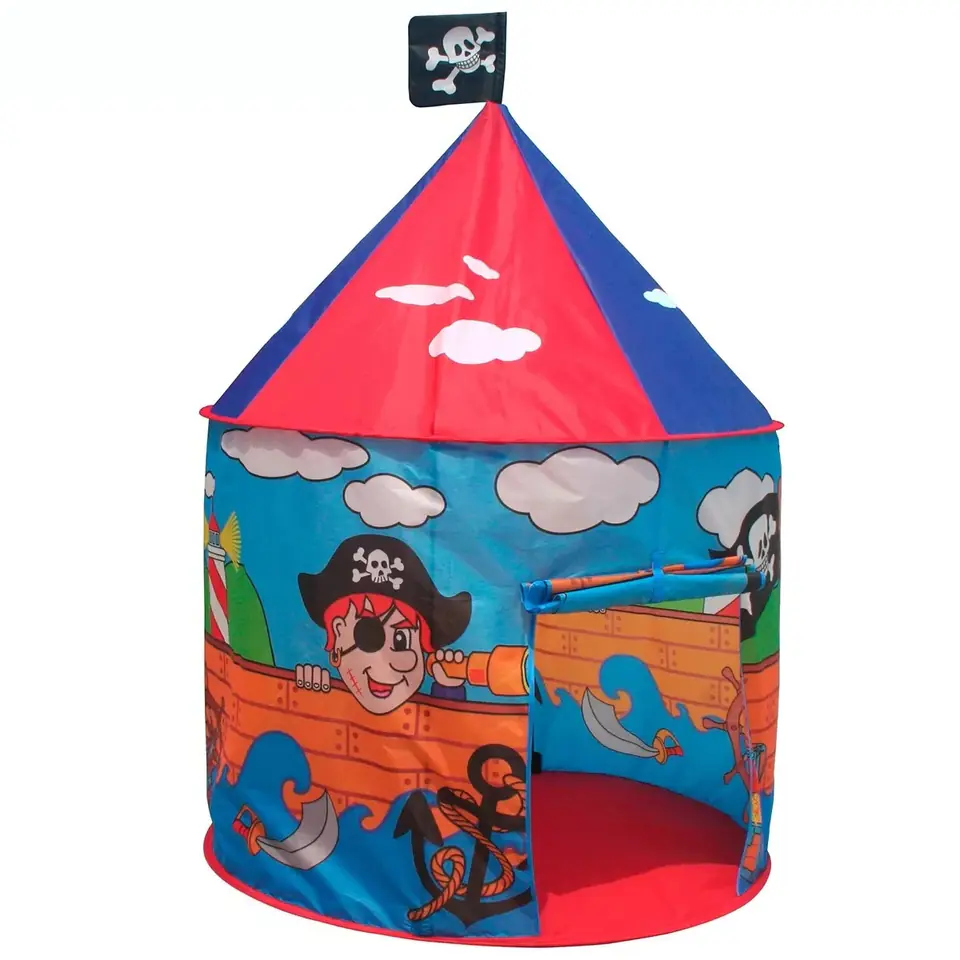 Tent pirate house children's playground