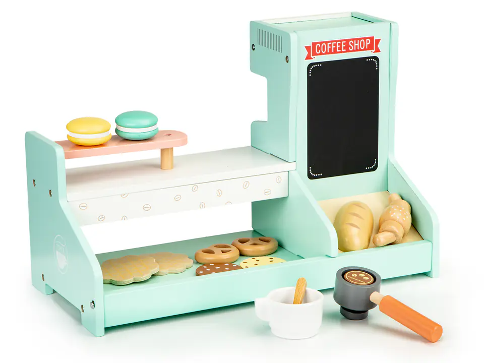 Wooden kitchen café shop confectionery ECOTOYS