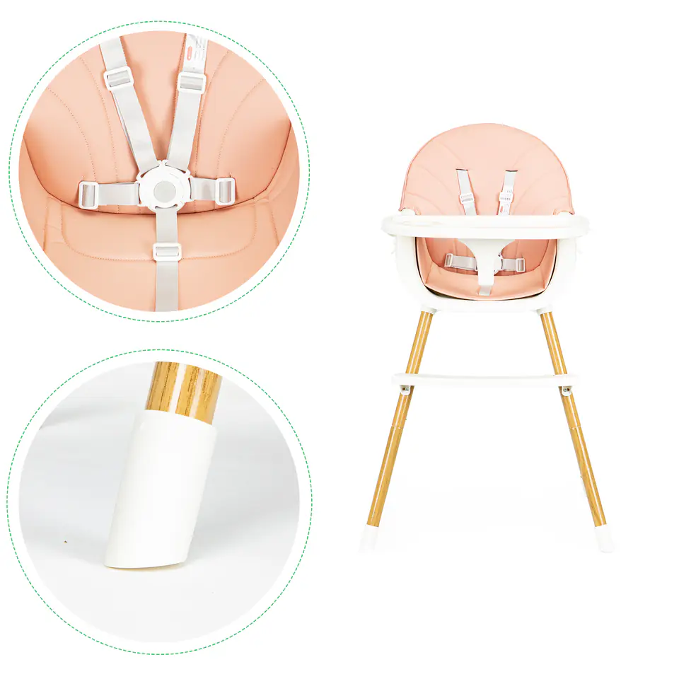 EcoTOYS 2-in-1 high chair