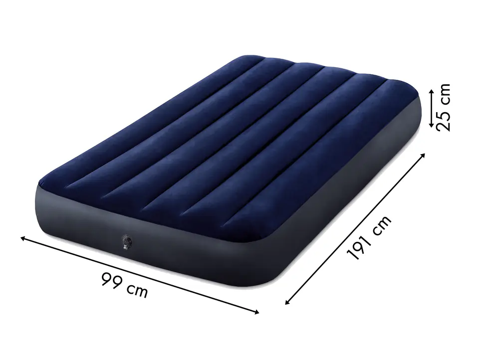 Air mattress for sleeping bed 1 person INTEX 64757