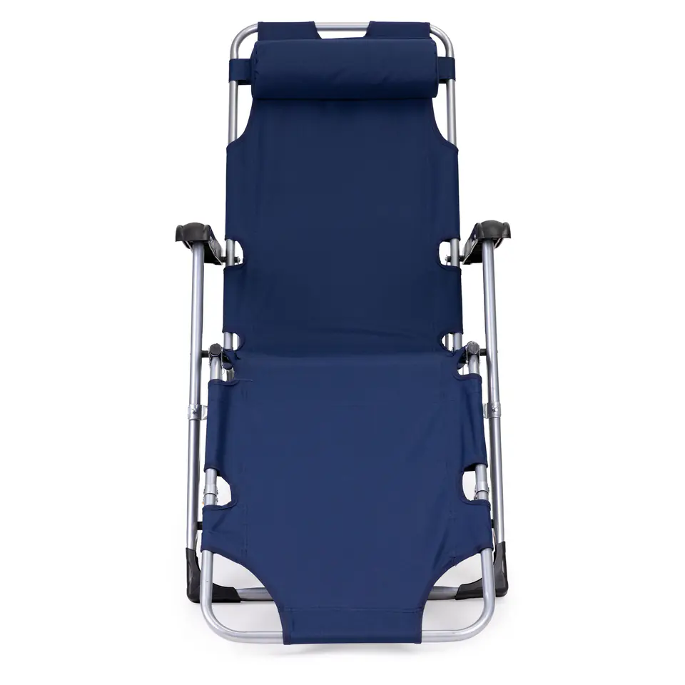 Sun lounger beach chair folding 2in1 couch