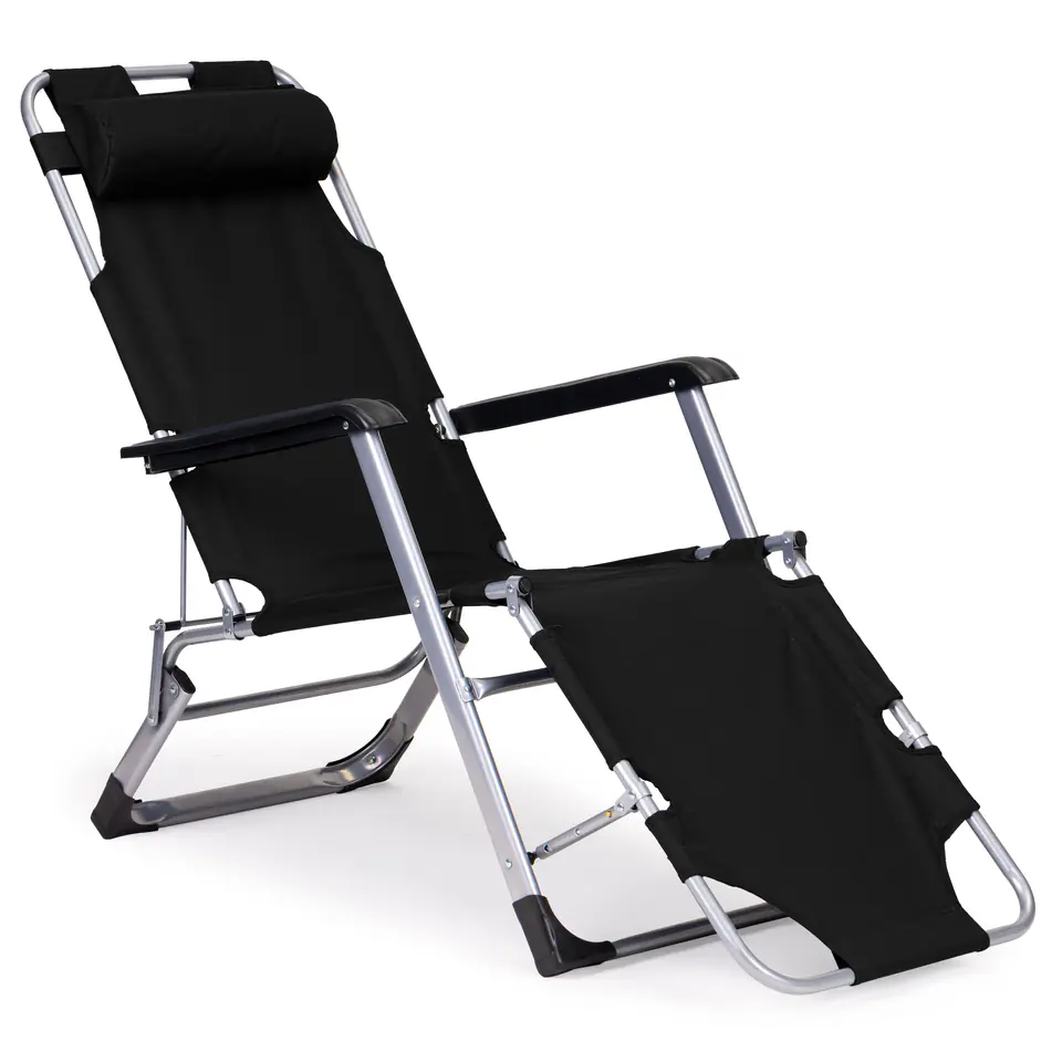 Sun lounger beach chair folding 2in1 couch