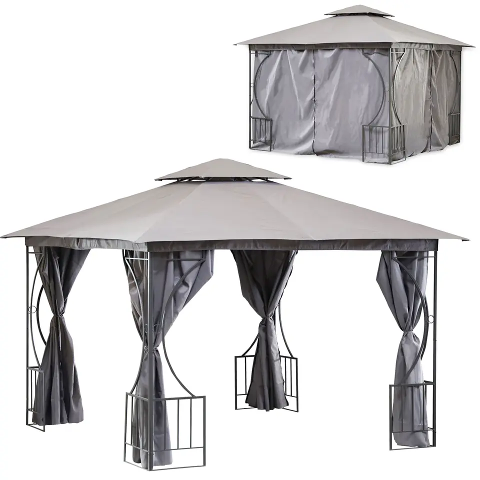 Tent garden pavilion gazebo 3x4m side walls