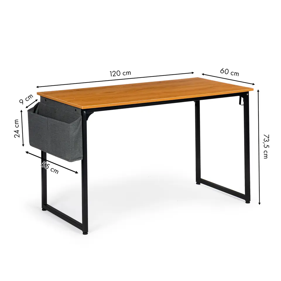 Computer Desk Large School Loft Table + Bag
