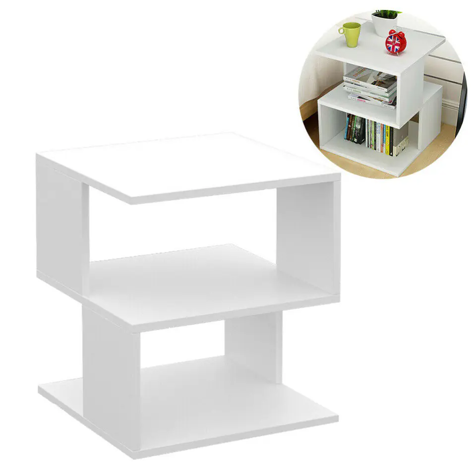 Coffee bedside table 3 levels modern