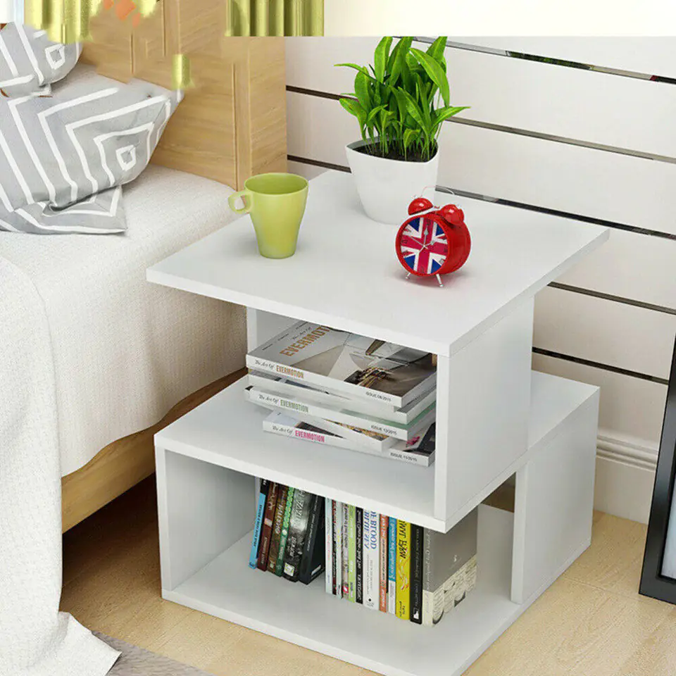 Coffee bedside table 3 levels modern