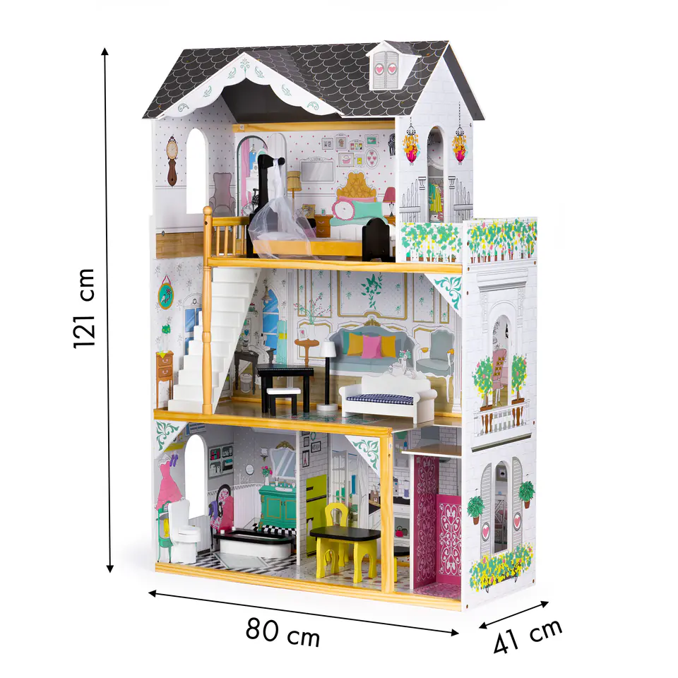 Doll house online elevator