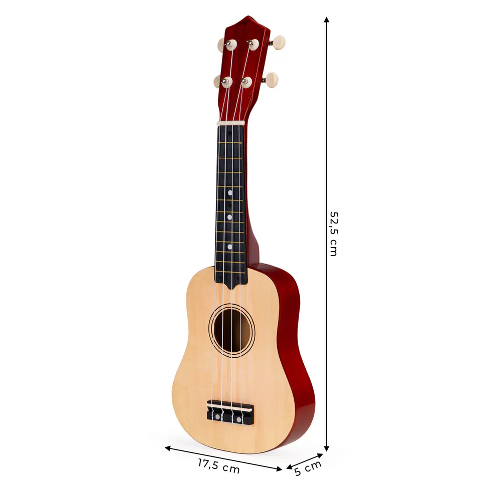 Ukulele guitar for kids wooden 4 strings nylon