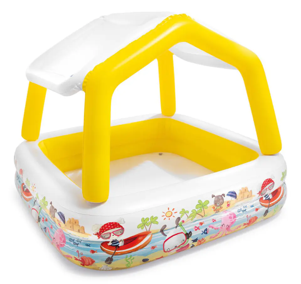 Inflatable pool paddling pool with visor for children INTEX 57470