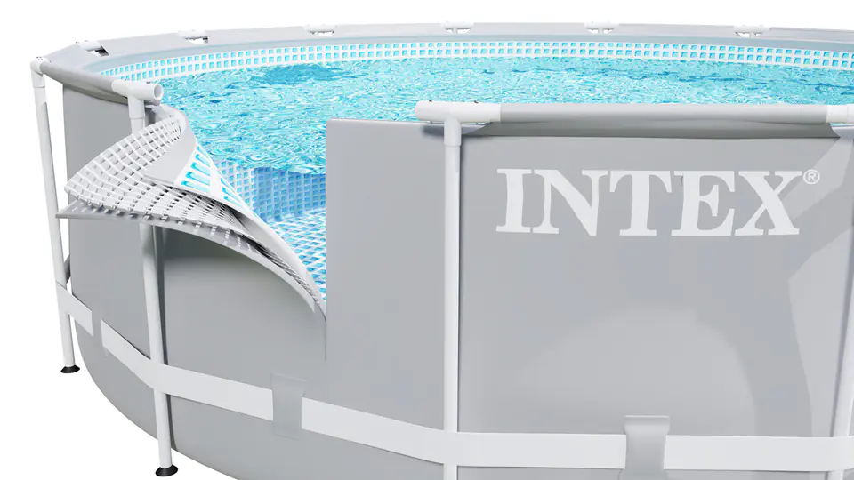 Round garden frame pool 366cm + INTEX filter pump