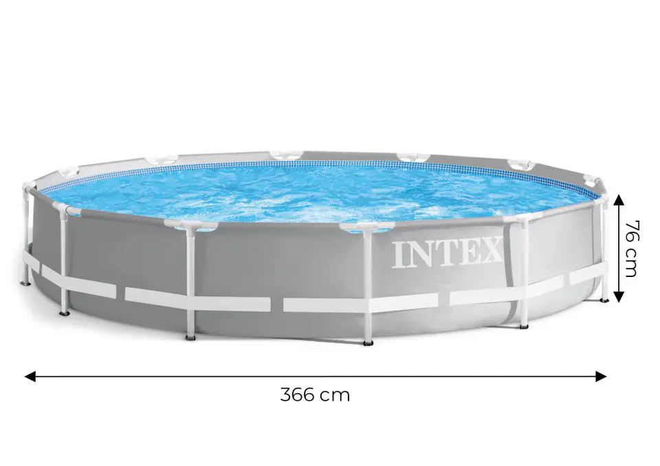 Garden frame round pool 366cm INTEX