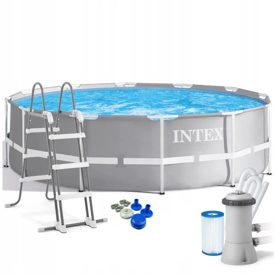 Garden frame pool 366x99cm set - pump, ladder INTEX 26716