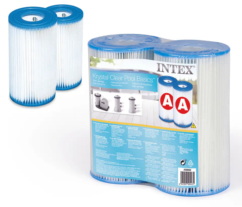 Filter filters type A - for pool pump intex 29000 - 2 pieces