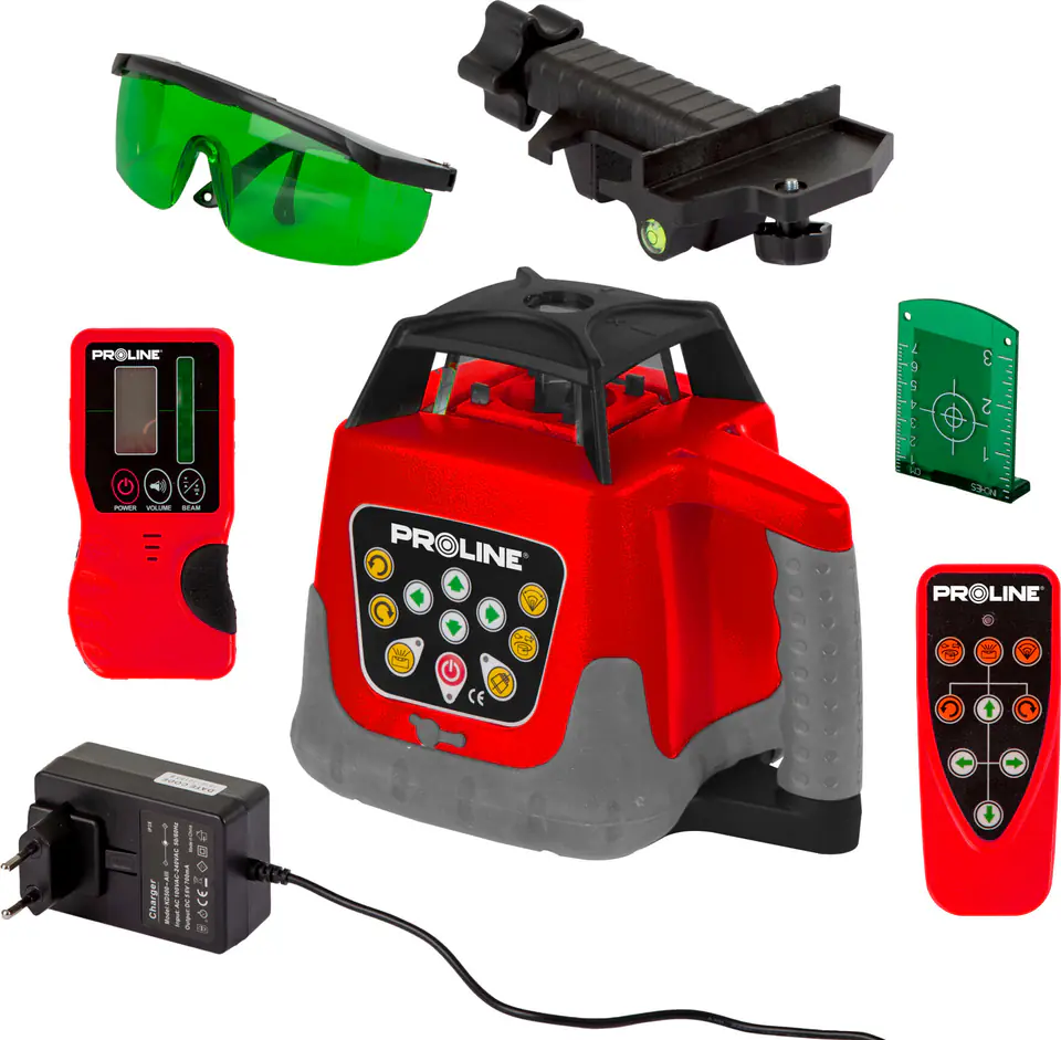 Rotary laser level on sale green beam