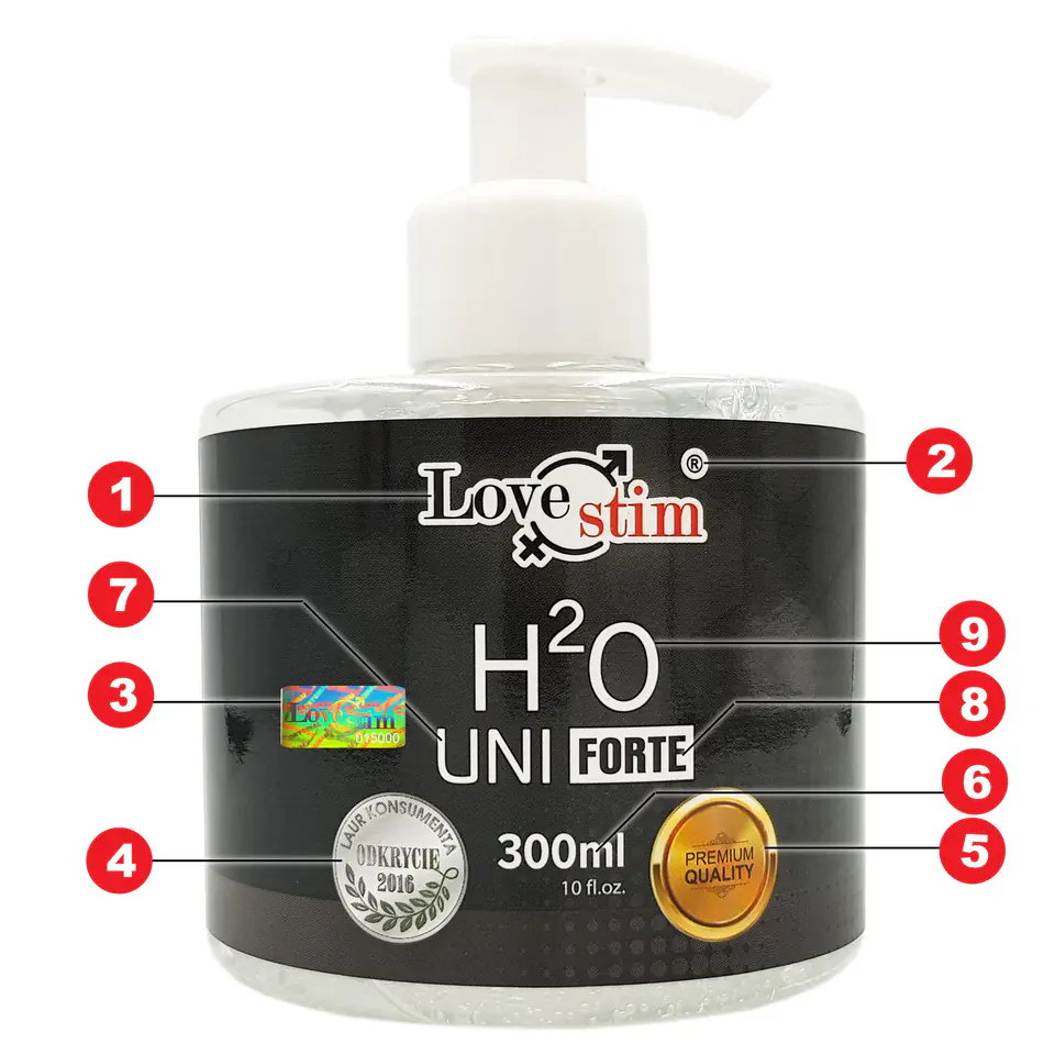 LUBRICANT H2O FORTE 300ML