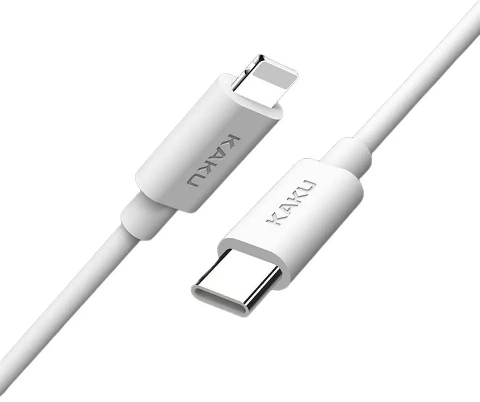 USB-C TO LIGHTNING CABLE 1 M - Cable chargeur - white