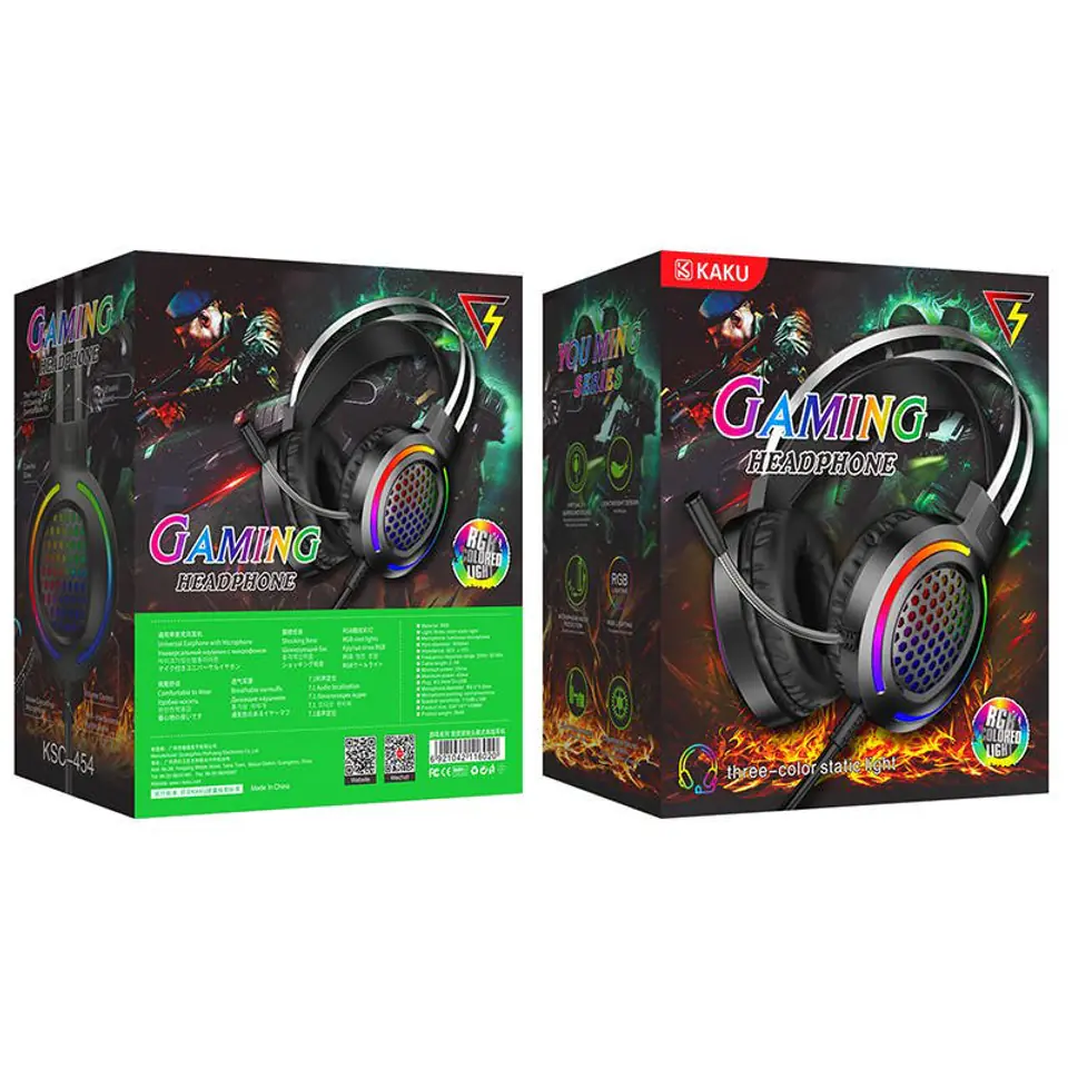 Supercalla Gaming Headphones with Mic Noise Cancellation and