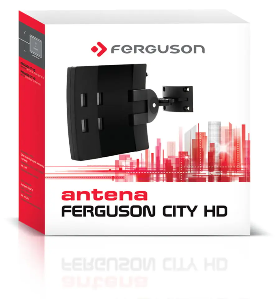 Antena DVB-T Ferguson Naziemna telewizja cyfrowa City HD
