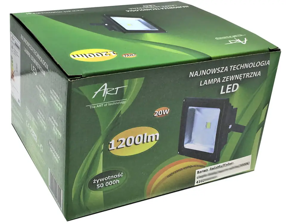 ART Reflektor LED 30W 6500K światło zimne 9178-142BD_20130912220426