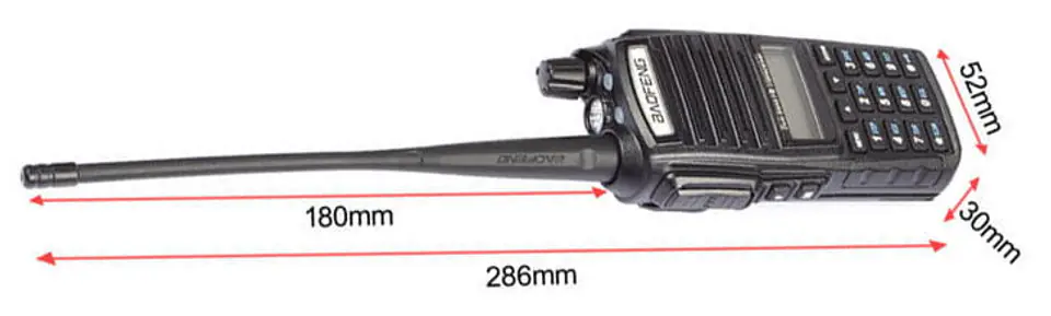 Radiotelefon Baofeng UV-82X Dual Band VHF/UHF odblokowany