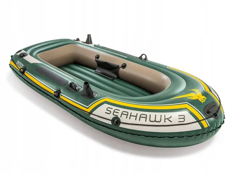 Ponton seahawk 3 os pompka + 2wiosła Intex 68380