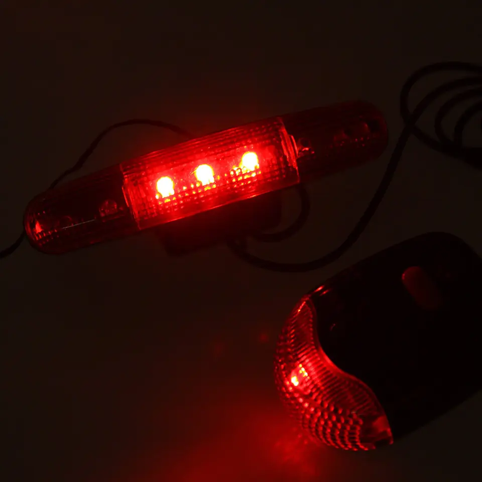 Bicycle lights with turn signal - set