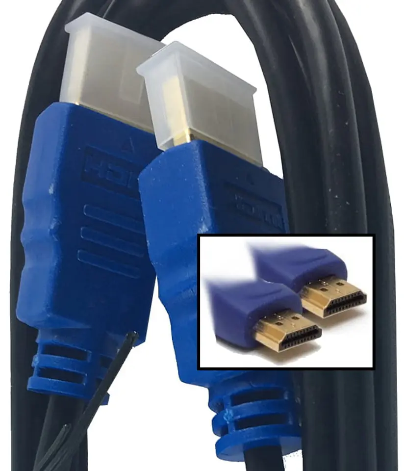 Kabel HDMI audio video HD 3D gold Red Eagle (1.5 m)