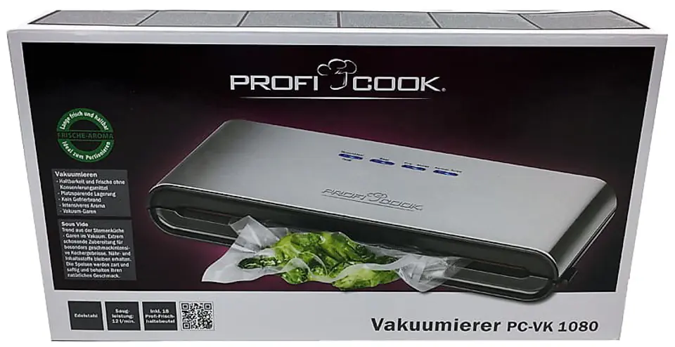 Opakowanie zgrzewarki ProfiCook PC-VK 1080