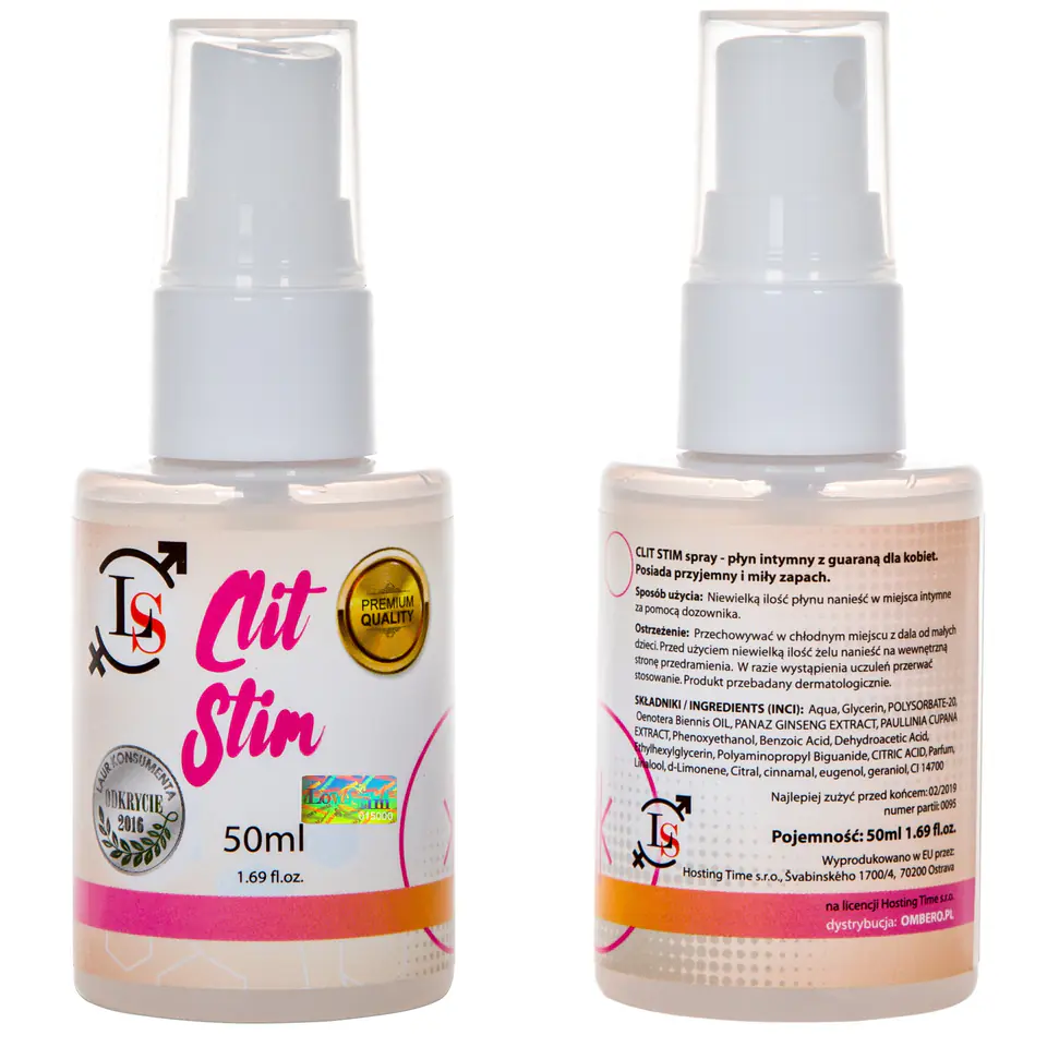 GEL CLIT STIM SPRAY 50ML