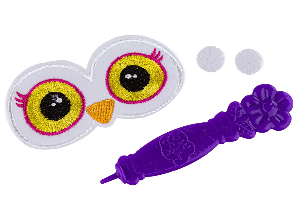 Zestaw Kreatywny Wyszywanka  Poduszka Pluszowa Maskotka Do Szycia DIY SOWA