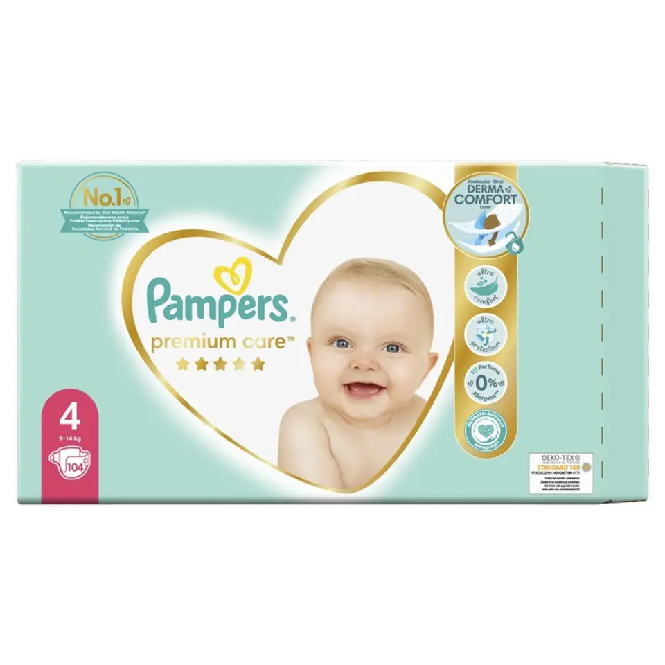 Pampers PC Mega Box S4 Maxi 104 pc s | Wasserman.eu