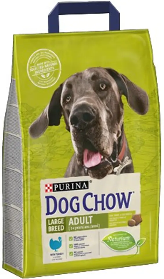 Purina dog chow large 2024 breed