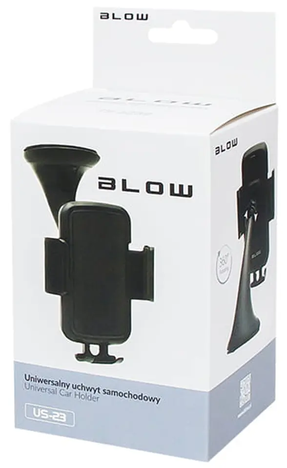 Uniwersalny samochodowy uchwyt na telefon Blow US-23