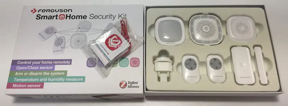 Smart Home Security Kit zawartość opakowania
