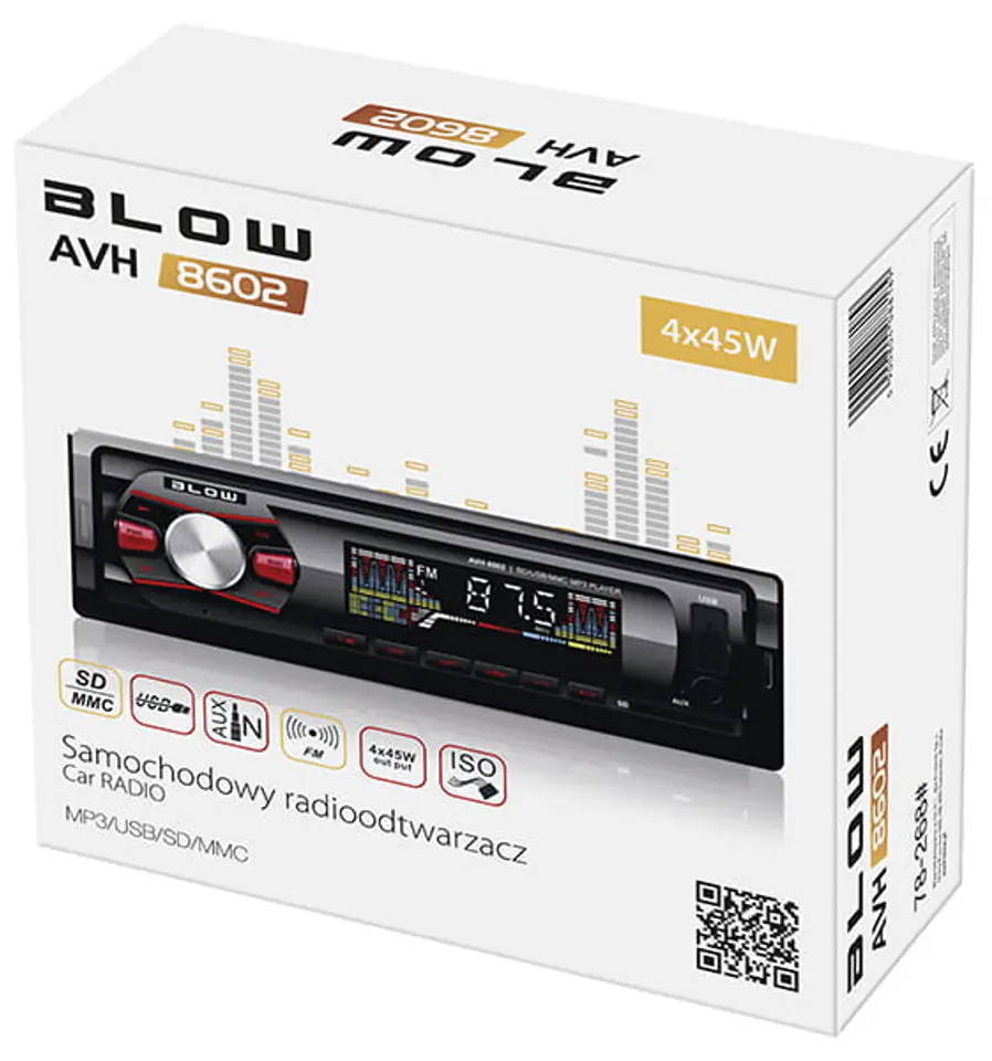 BLOW AVH-8602 Radio samochodowe