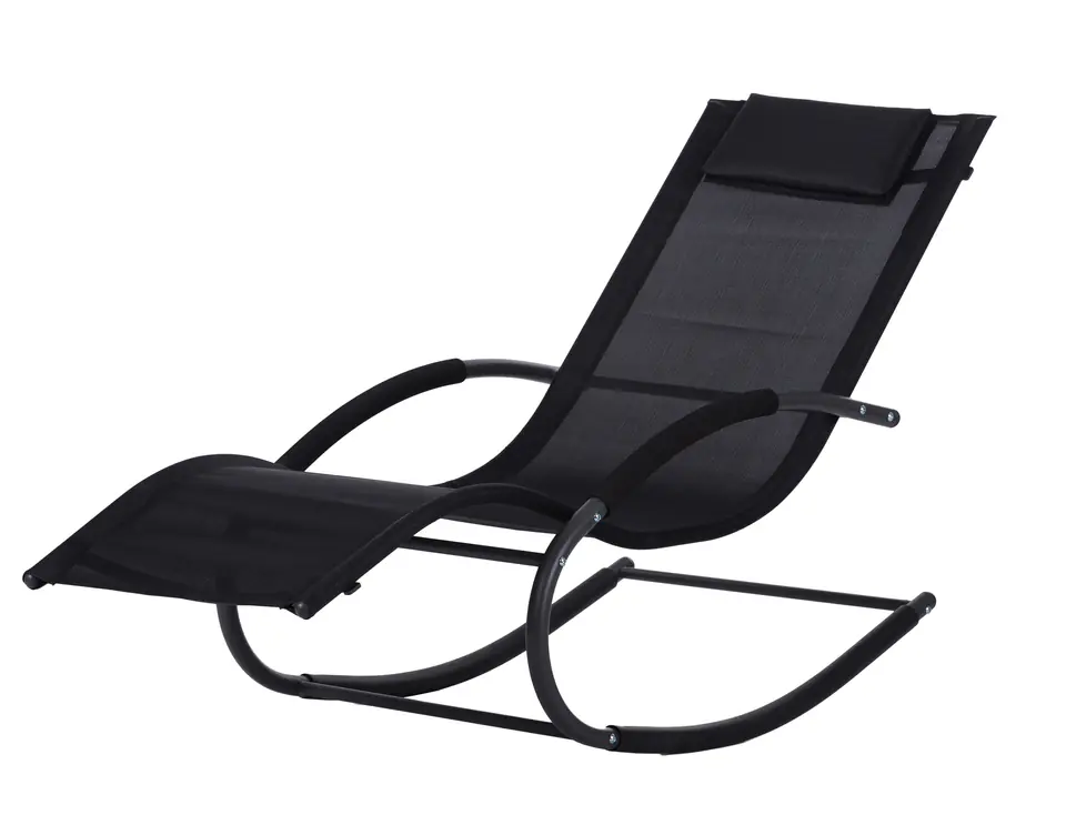 Garden lounger couch rocking chair