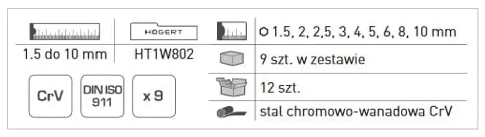 Imbusy HOGERT HT1W802
