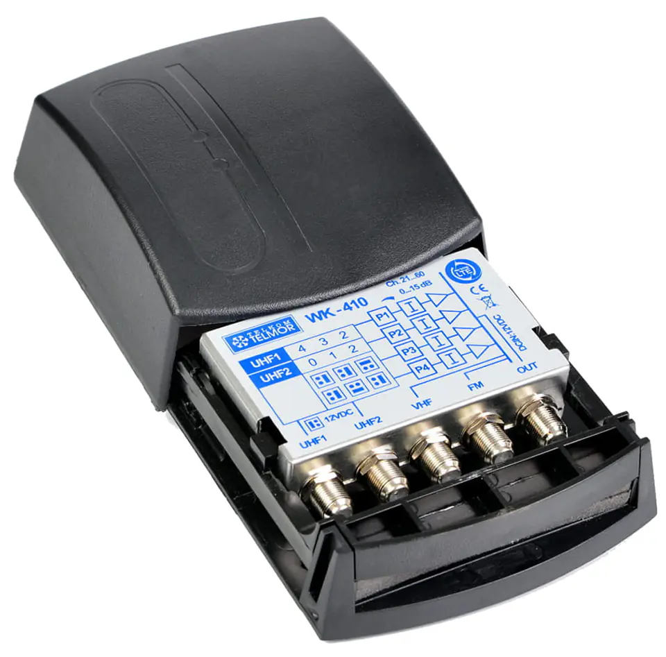 Wzmacniacz Masztowy Wielozakresowy Telmor WK-410