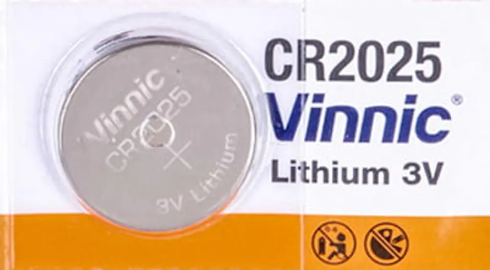 Bateria litowa 3V CR2025 Vinnic