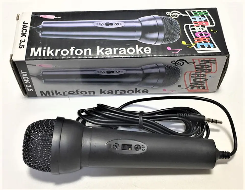 Azusa MIK0008 Mikrofon karaoke, jack 3.5 8E80-6378D_20170925115628