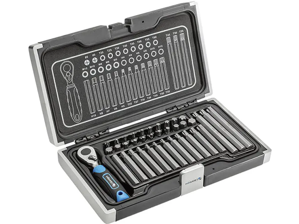 Zestaw narzędziowy Hogert HT1R466