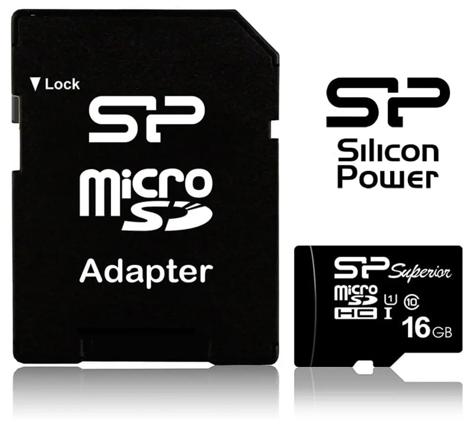 microSD pojemność 16 GB