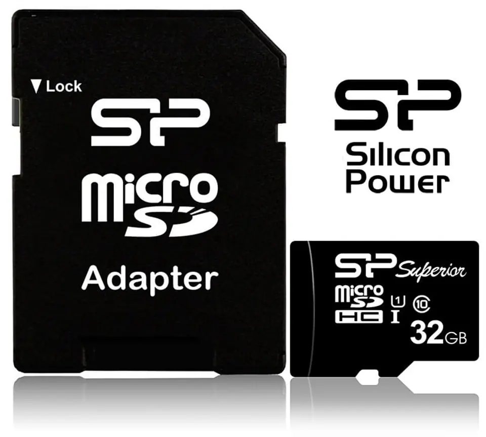 Silicon Power Karta pamieci 32GB class 10 z adapterem SD
