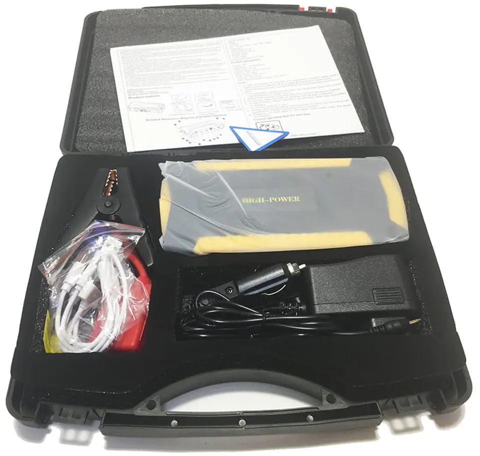 Jump Starter JS-19 w walizce przenośnej