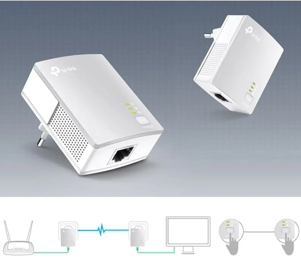 Tp-Link TL-PA4010 KIT czyli Internet w gniazdku elektrycznym